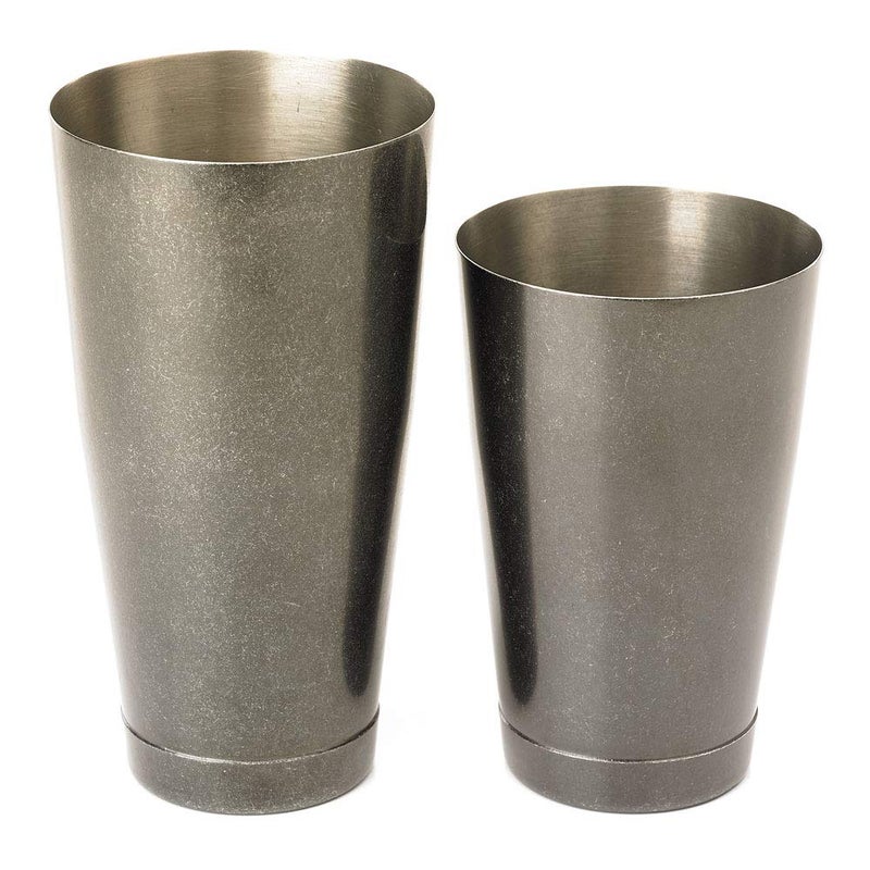 Barfly Cocktail Tin, Set (18 oz and 28 oz), Vintage Black - Image 2